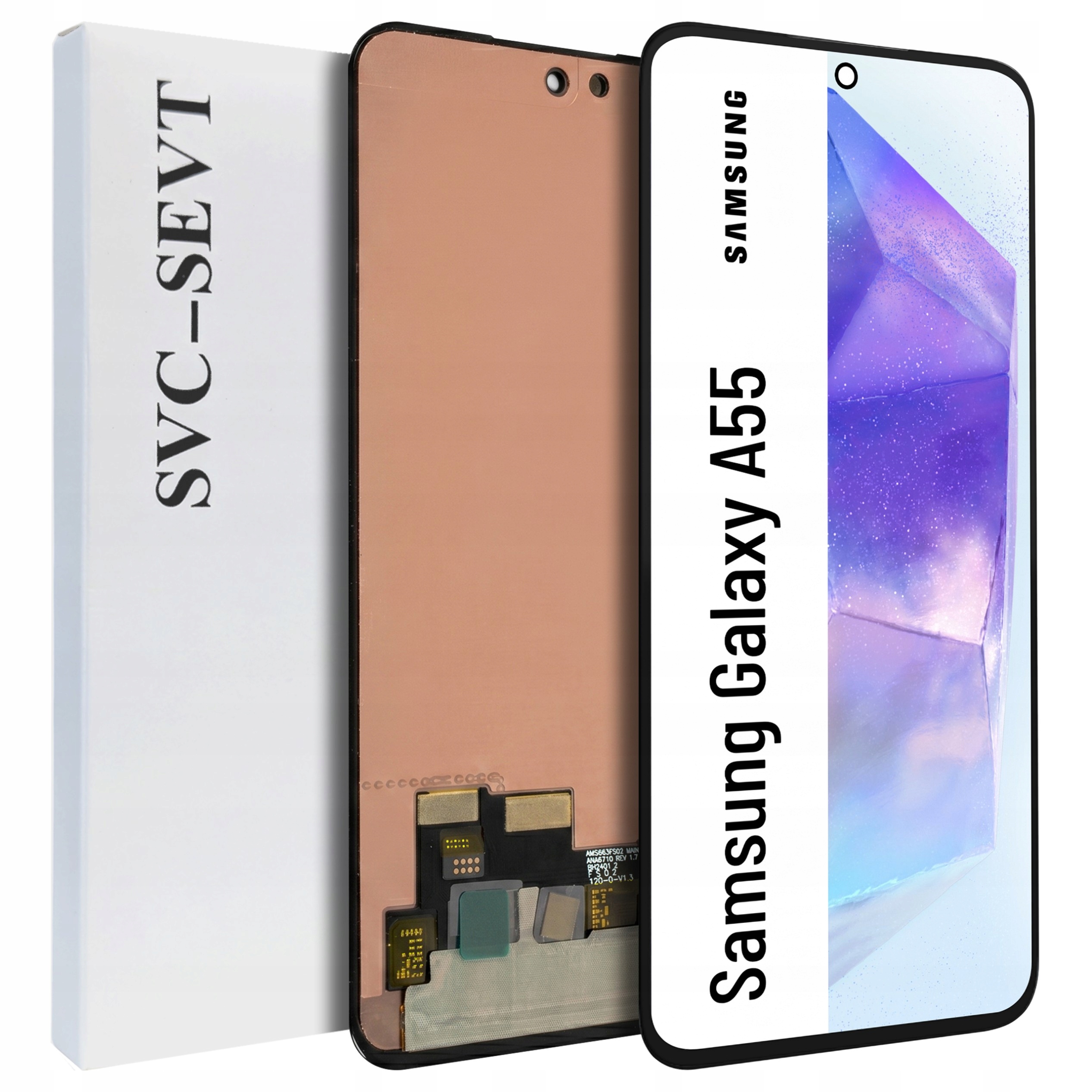 Amoled displej pro Samsung Galaxy A55 Displej Dotyk Originál Zila
