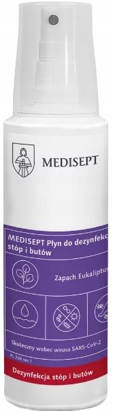 SPRAY DO DEZYNFEKCJI OBUWIA I STÓP 250ML - IDEALNY DO BUTÓW NARCIARSKICH
