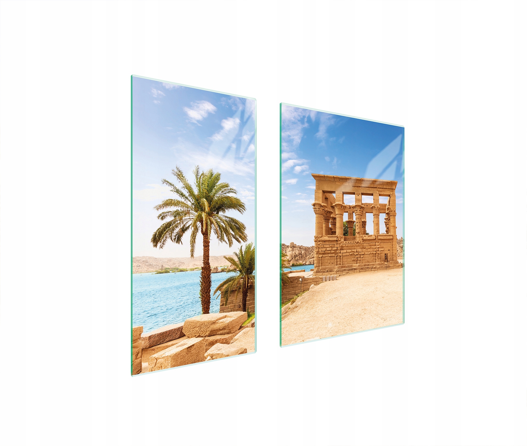 Skleněná Ochranná Deska 75x52 Palmy Tvrzené Sklo