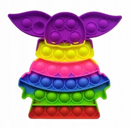 

Popit Zabawka Push Bubble Antystresowa Yoda