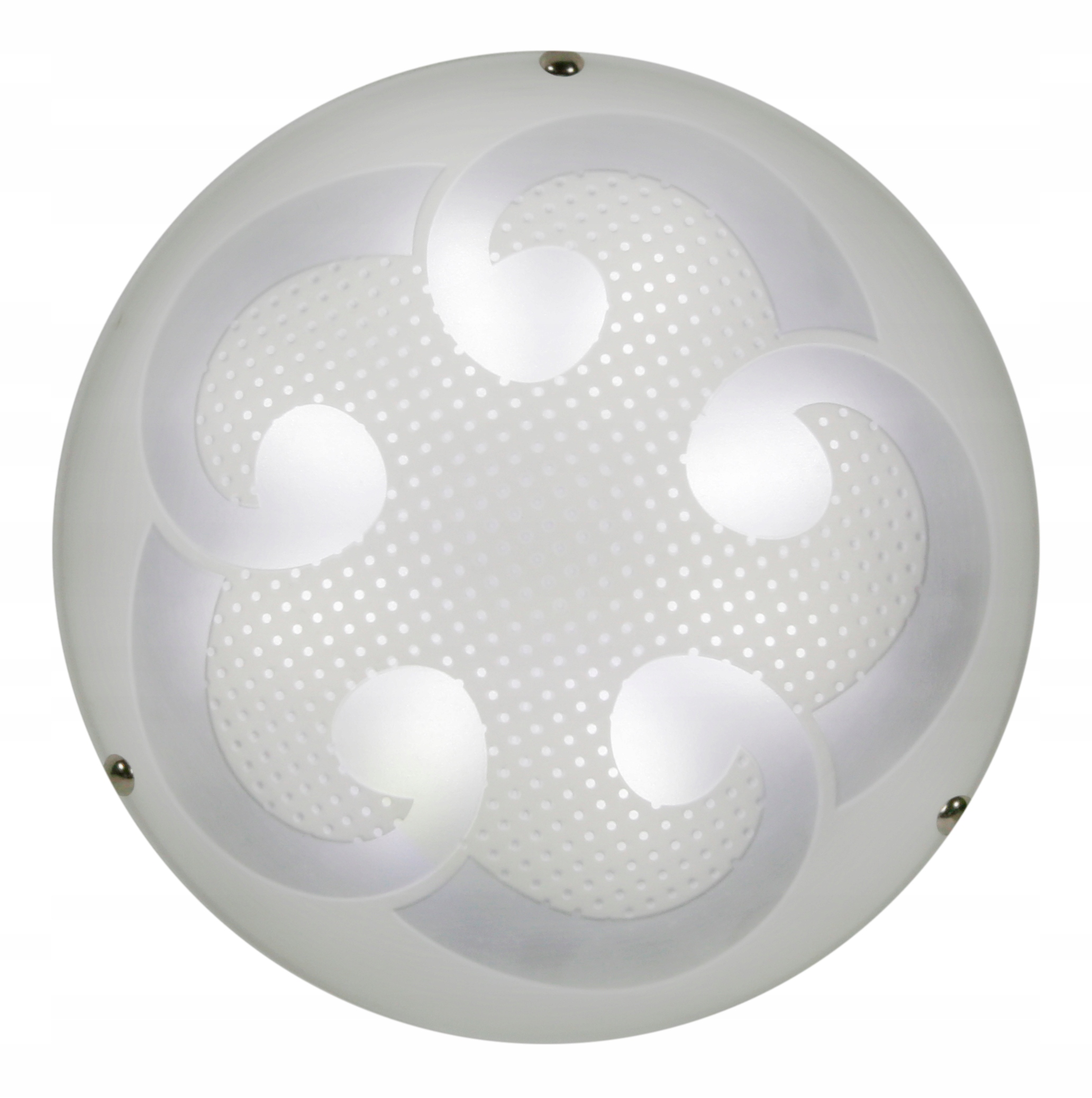 Moderní Skleněný Stropní Svítidlo 30 cm 1X10W Led Neutrální