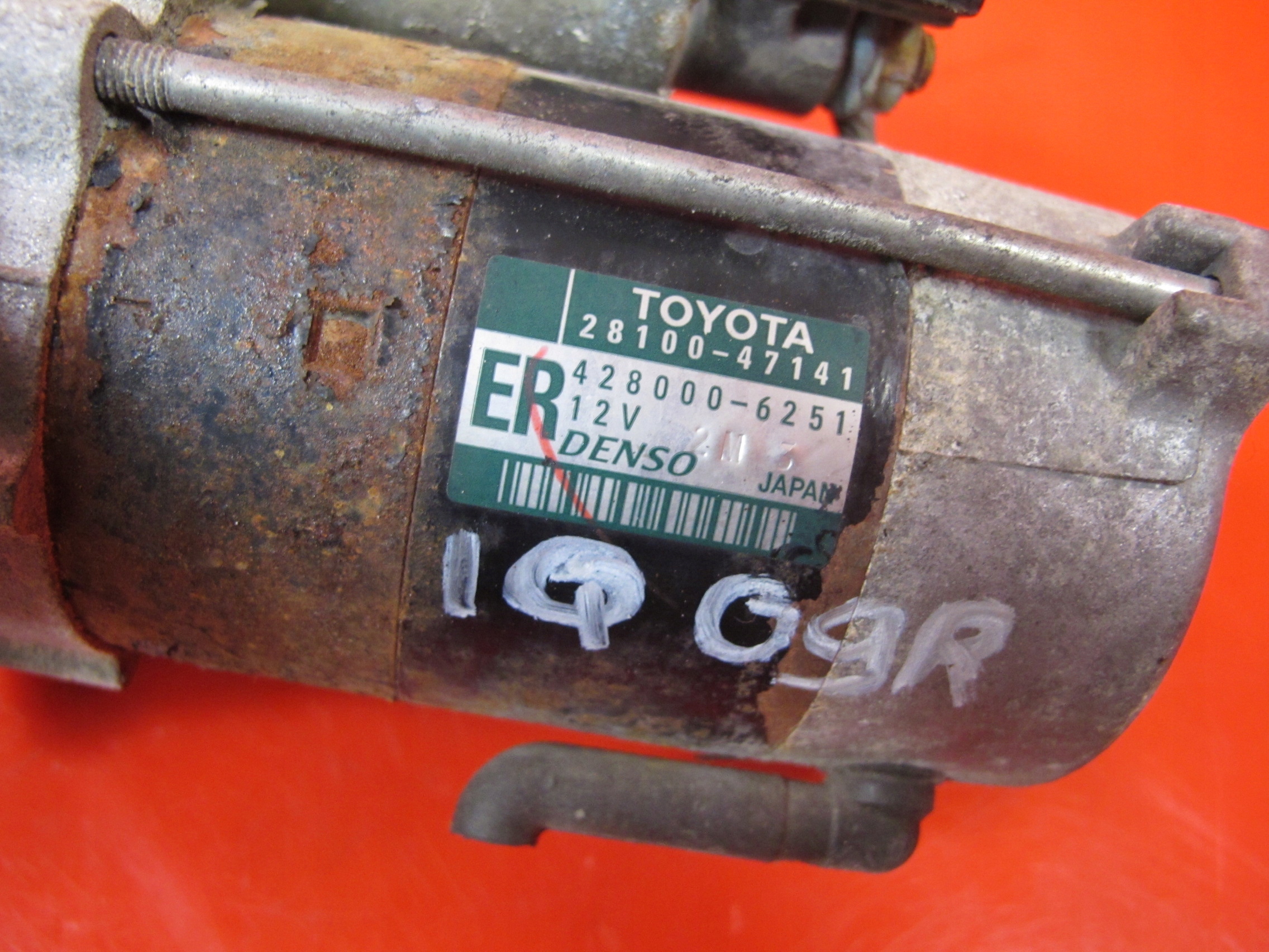 TOYOTA IQ 09- 1.33 starter 28100-47141