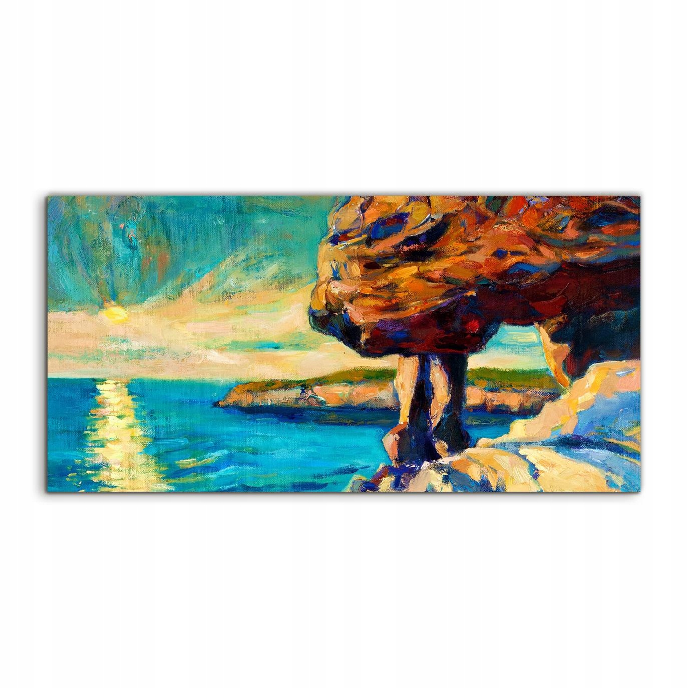 

Obraz akryl 120x60 na prezent Zachód Słońca Ocean