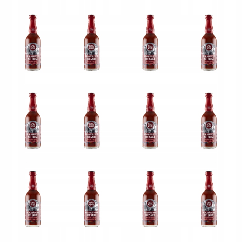 Casa del Sur sos czerwone jalapeno bbq 100g X12