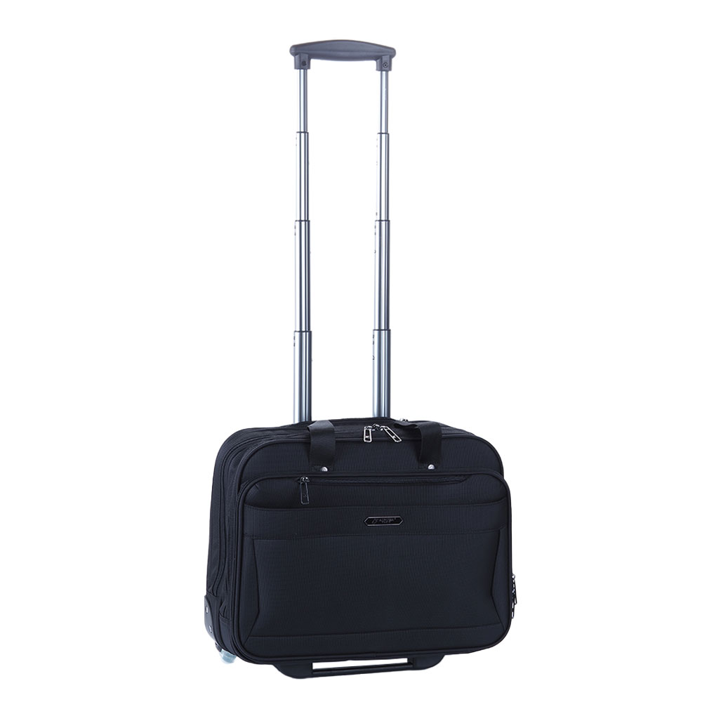 Obchodní taška na kolečkách na dokumenty s kapsou na notebook o objemu 15,6 30 l