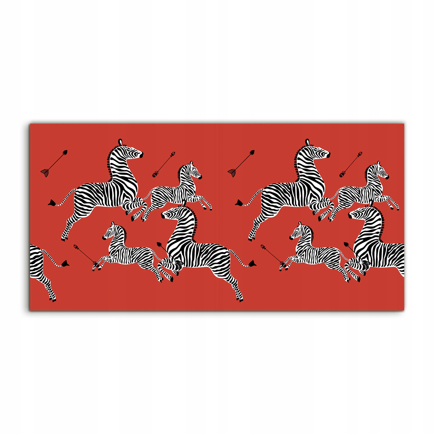 

Fotoobraz 140x70 na ścianę Abstrakcja Zebra Retro