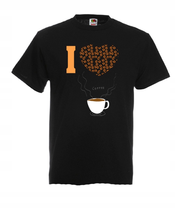 

XXXL Koszulka Męska Kawa Coffee Espresso Latte