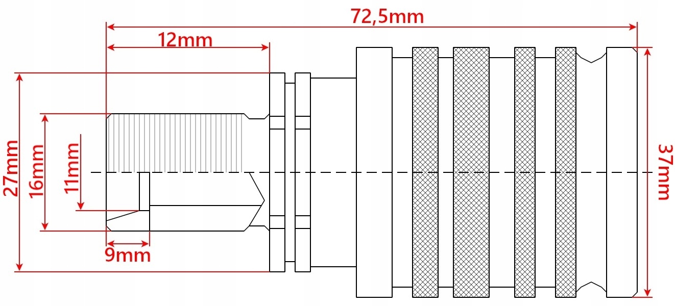 ZESTAW SZYBKOZŁĄCZY EURO GNIAZDO WTYCZKA LONG M16 Typ maszyny Dźwig, żuraw, podnośnik Generator (agregat) Koparka Koparko-ładowarka Kruszarka Ładowarka Równiarka Rozściełacz asfaltu Spycharka Walec Wozidło Zagęszczarka Inny