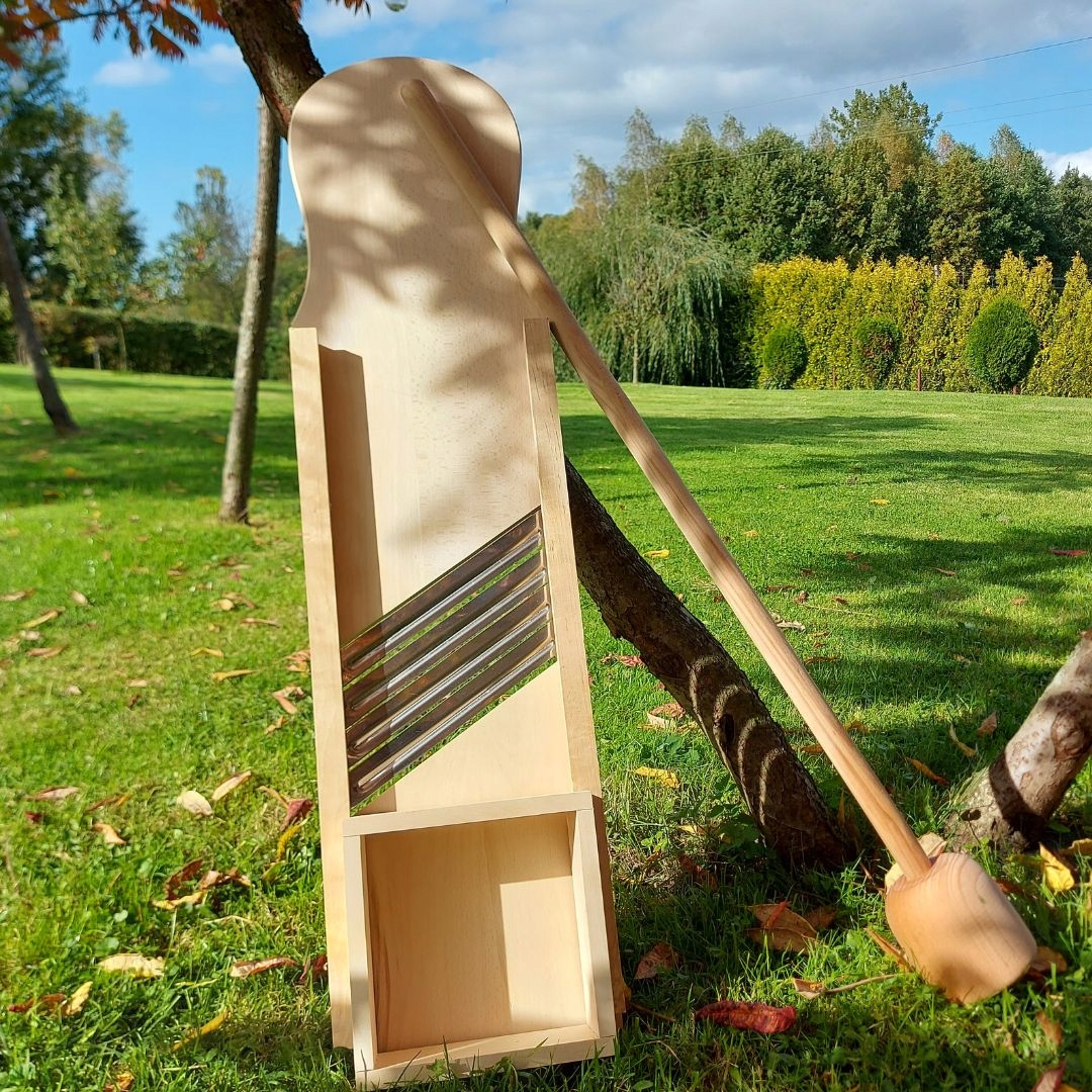 SZATKOWNICA DO KAPUSTY XXXL Z SZUFLADKĄ 4 OSTRZA Marka Mik