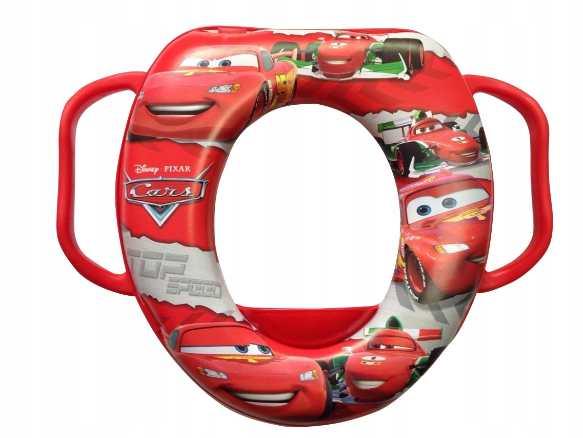 

Miękka Nakładka Sedesowa Wc z uchwytami Cars Auta