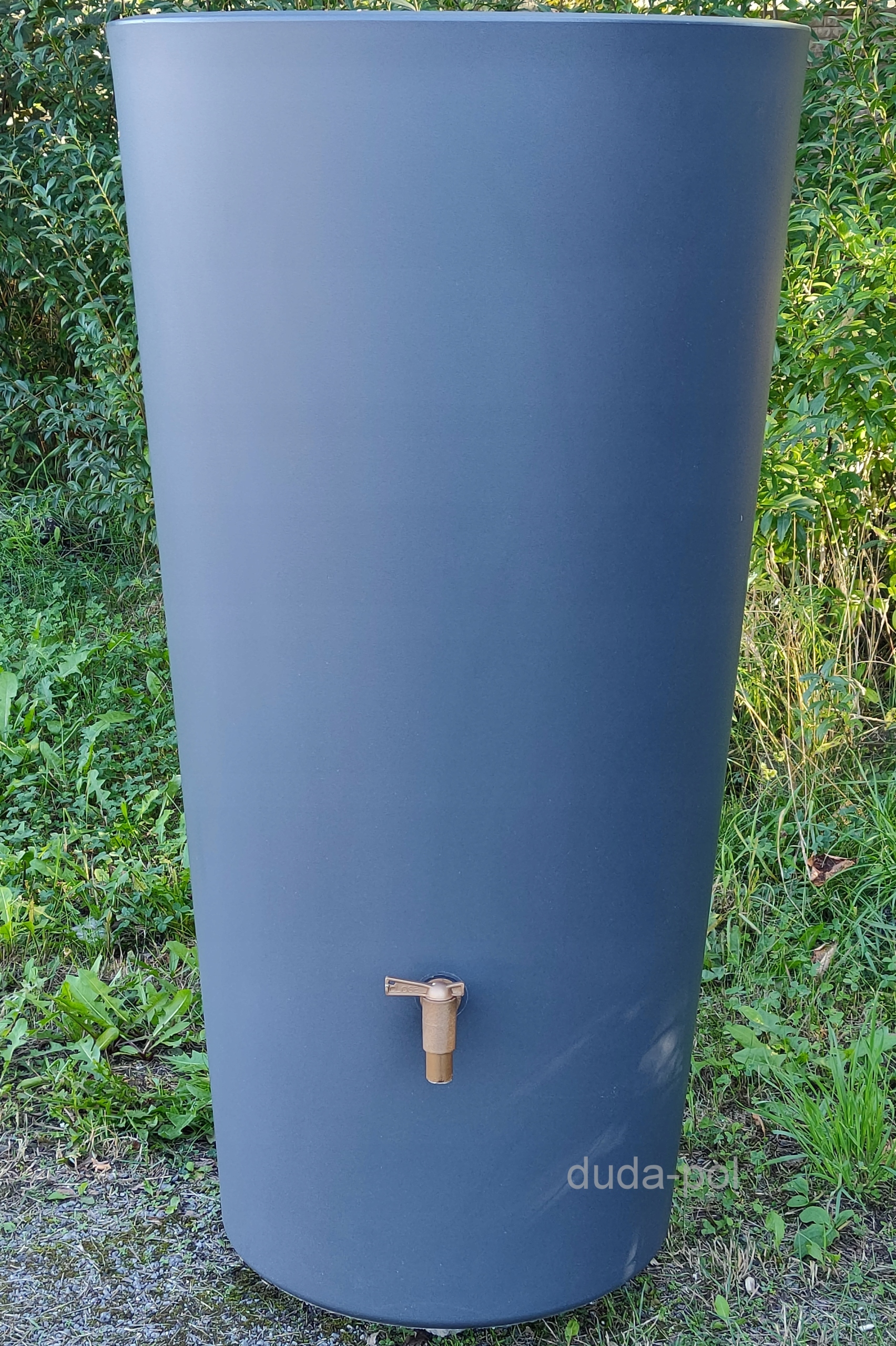 BECZKA ZBIORNIK POJEMNIK NA DESZCZÓWKĘ WODĘ 150 L DONICA NA KWIAT + KRANIK Kolor inny