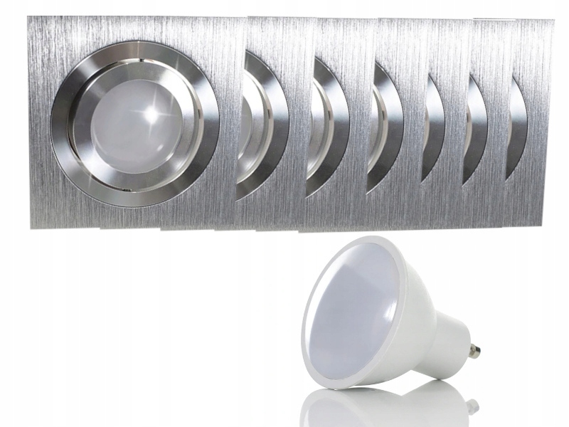 Sada nastavitelných svítidel Halogen Led 7x žárovka