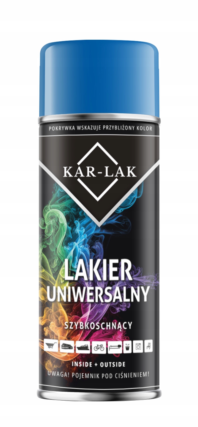 Kar-lak Ral 5015 Błękitny Farba Lakier Uniwersalny Car Lak Spray 400 ML