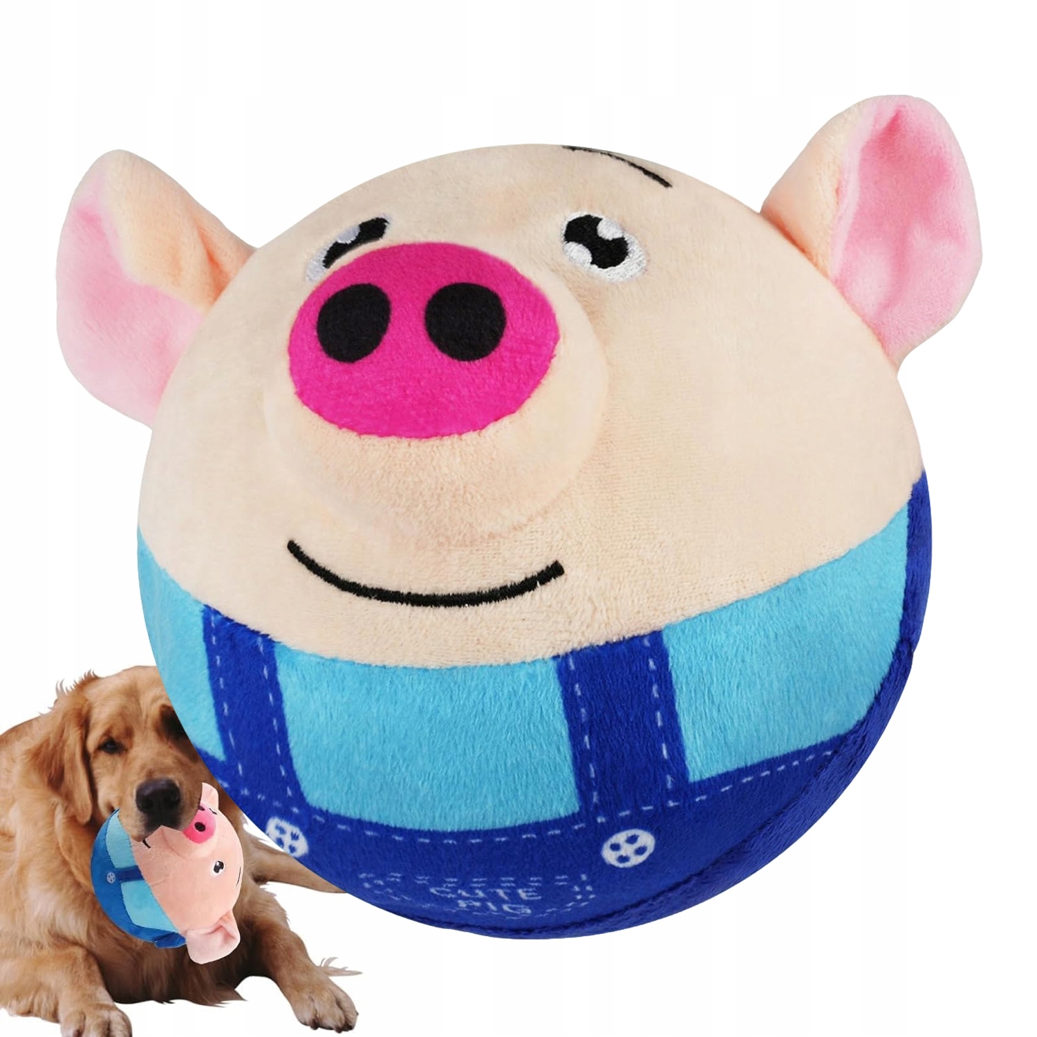 Interaktivní Utíkající Míček Pro Psy Kočky S Automatickou Usb Vibrací