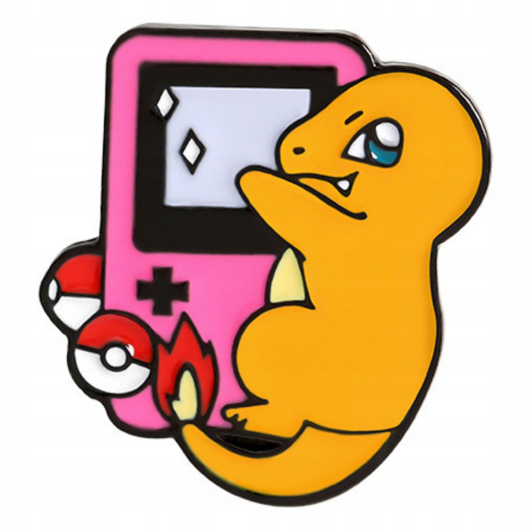 

Przypinka Metalowa Pin Gameboy Charmander Pokemon