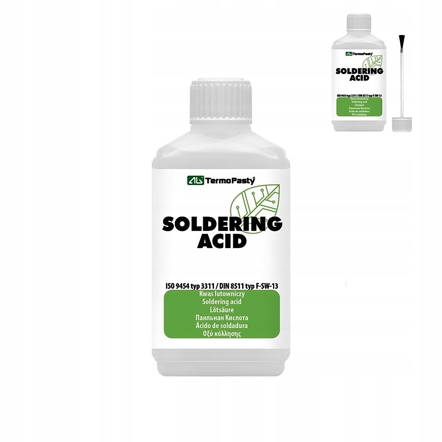 AG KWAS LUTOWNICZY LUTOWANIA POWIERZCHNI NIKLOWANYCH PŁYN TERMOPASTY 50ml