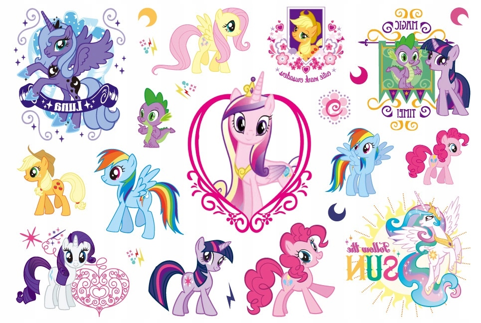 

Tatuaże Zmywalne Dla Dzieci My Little Pony CG078