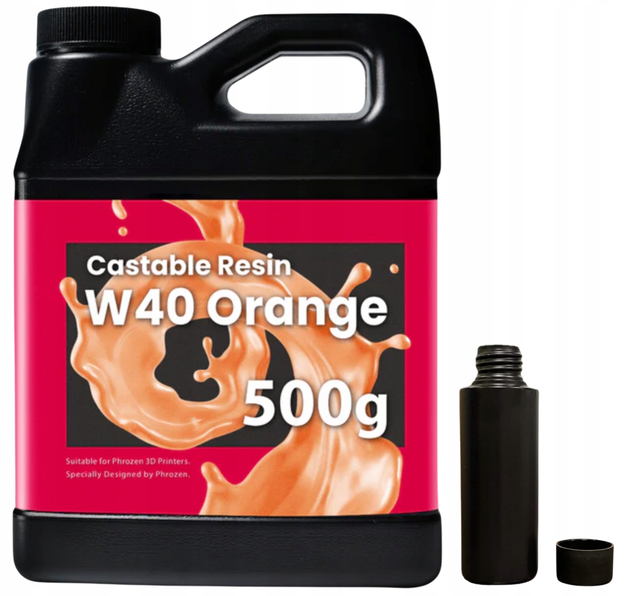 Uv pryskyřice Phrozen Castable W40 Orange Klenotnická 0,1 kg 0,1 l pro 3D tiskárnu