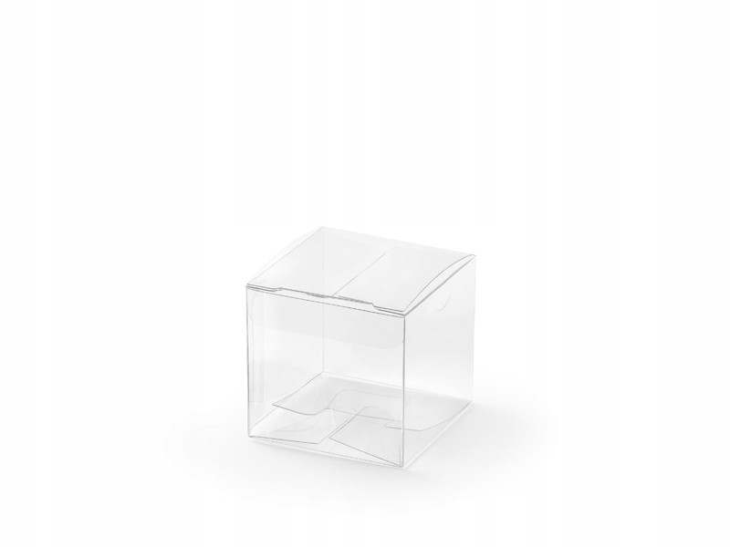 

Pudełeczko dla gości transparentne Ślub 10 szt.