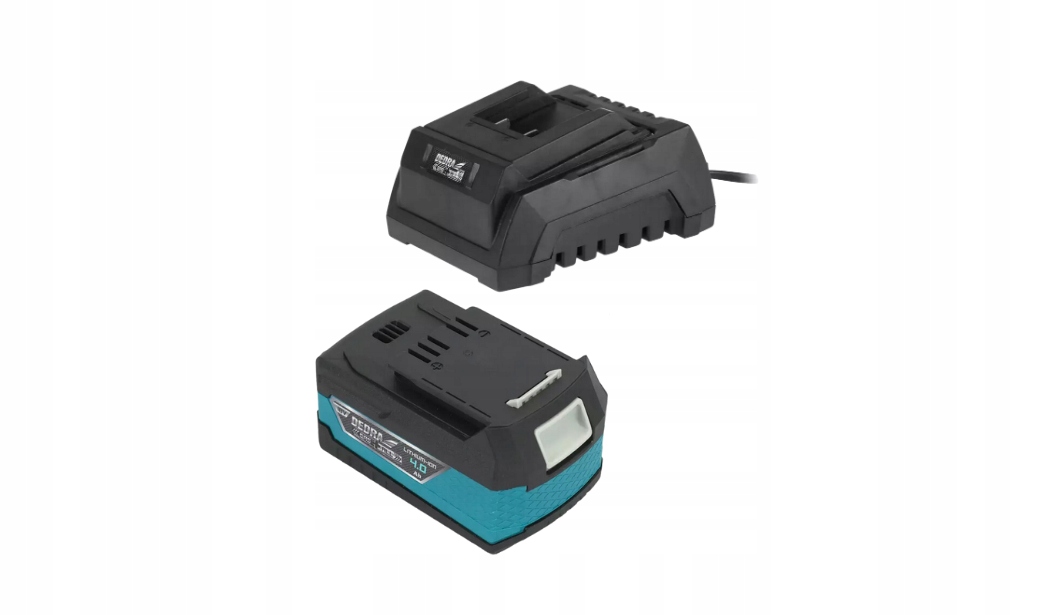 Zestaw startowy ładowarka akumulator 4Ah Dedra