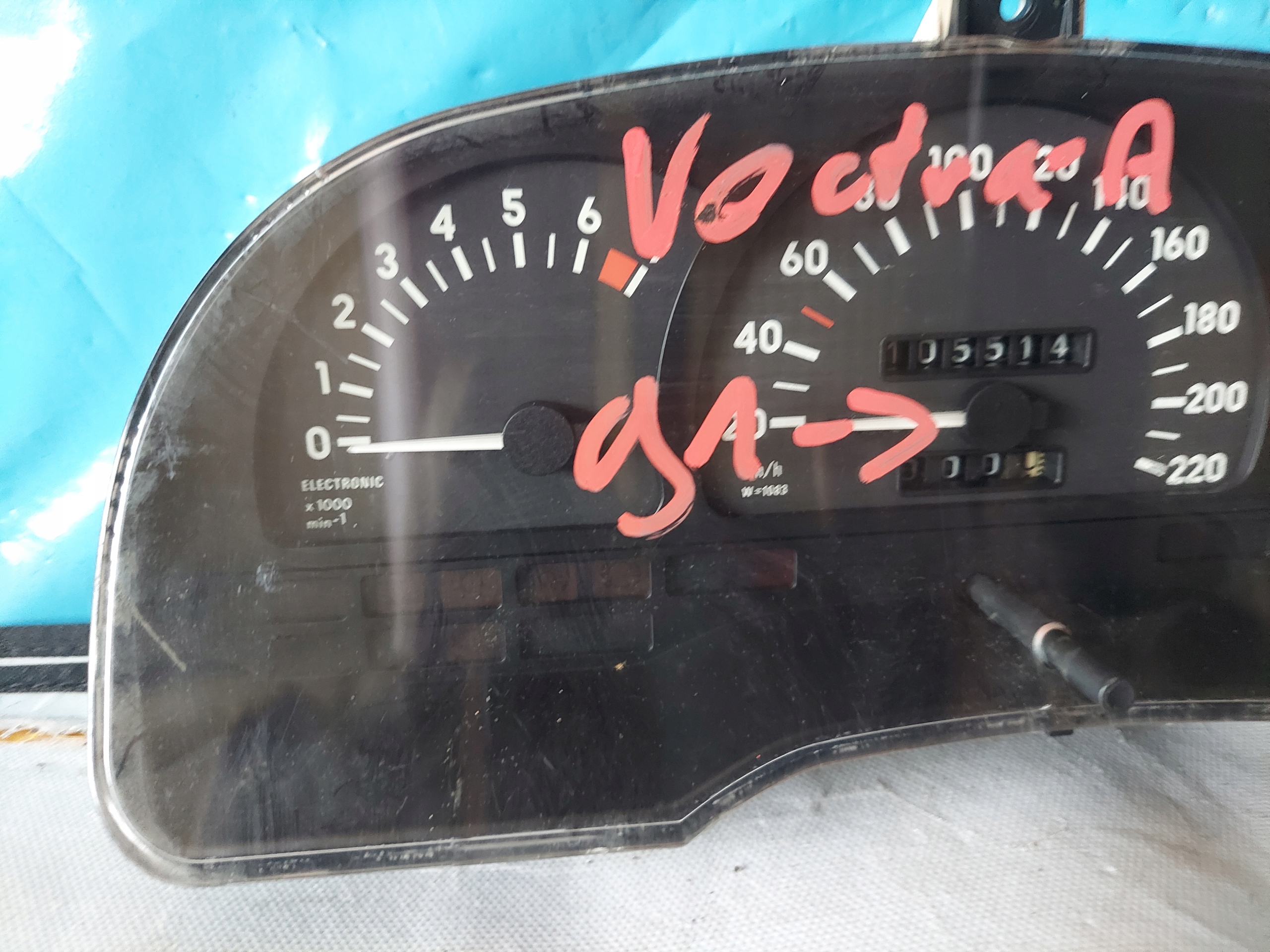 dials clock VECTRA A 1.8 B 90356284GC