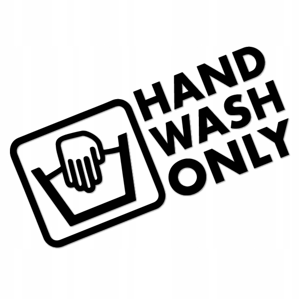 

Hand Wash 2 Naklejka detailing mycie auta 15 cm