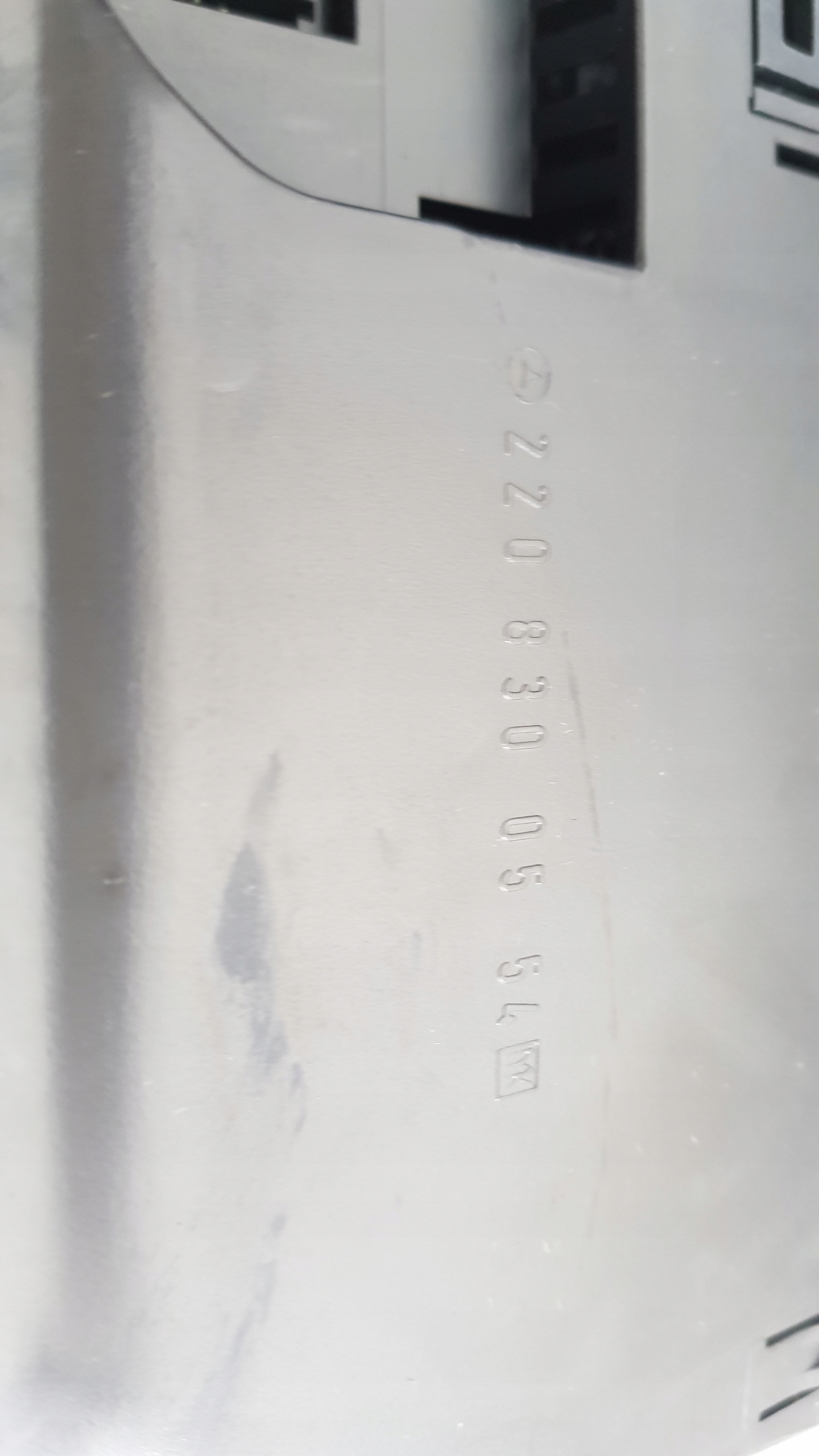 MERCEDES W220 grid air conditioning devices central KOKPITU 2208300554