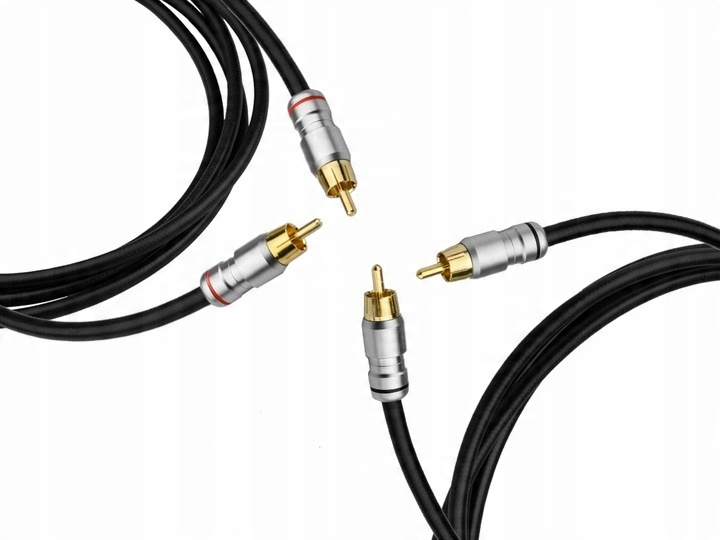 

Kabel audio cinch 2RCA 2xRCA przewód - 0,5m
