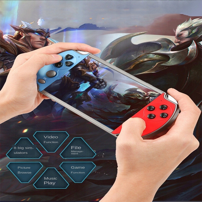 X7 KONSOLA PRZENOŚNA CLASSIC MP5 PREZENT ŚWIĄTECZN Producent bez marki