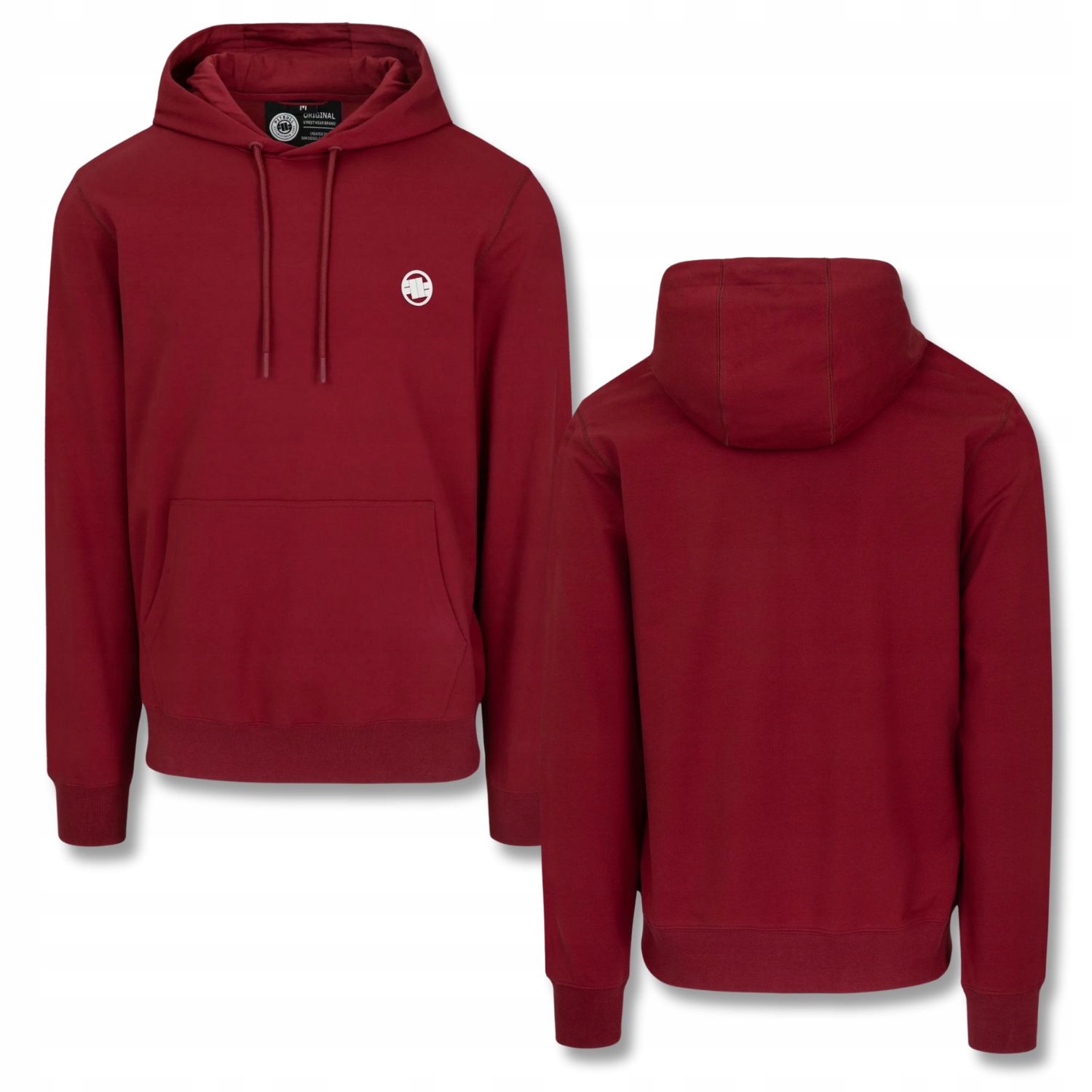 Pánská Mikina s kapucí Pitbull Small Logo Nugget Tenká Sportovní Klokanka