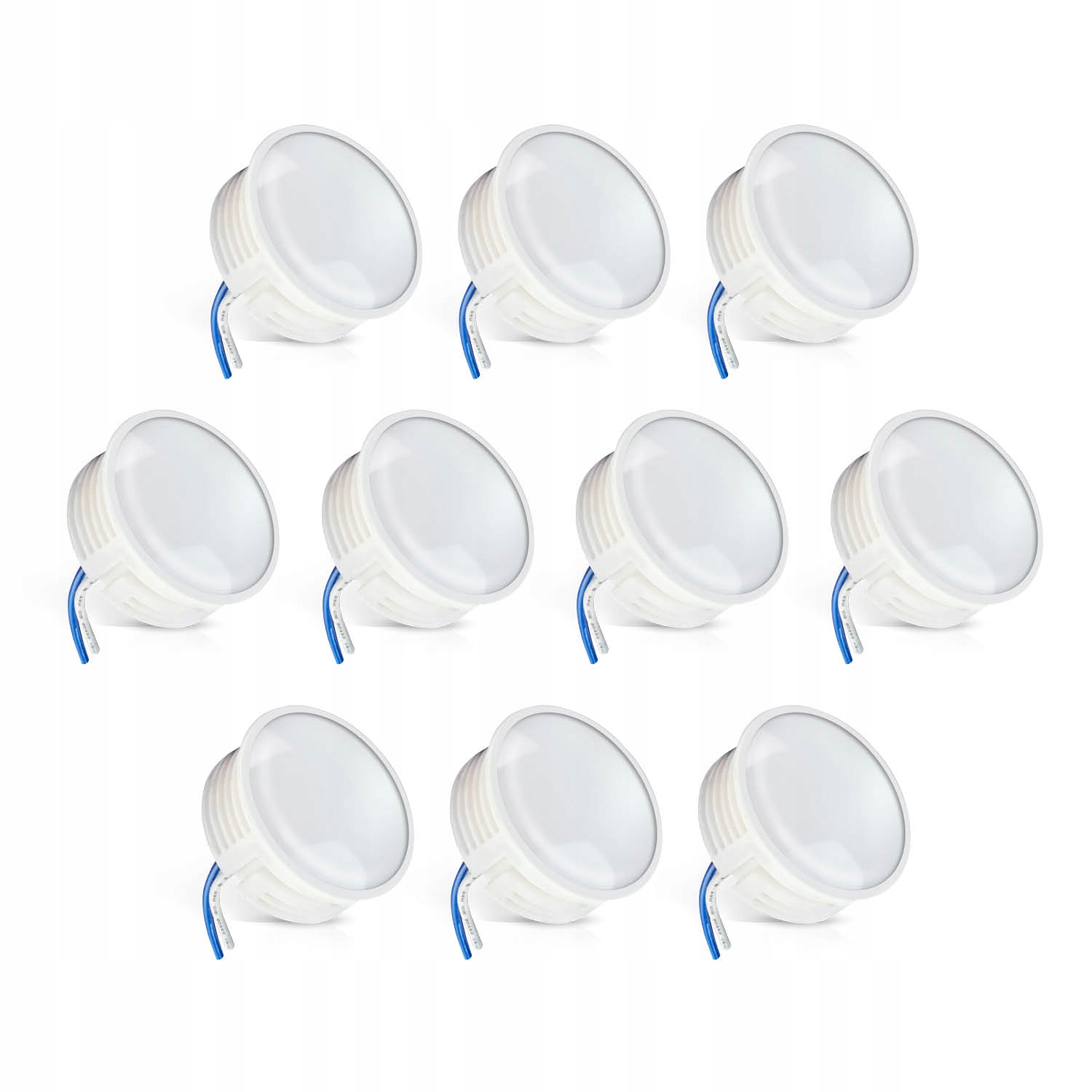 Zestaw 10x moduł Led Insert 5W 4000K Milky barwa neutralna biała