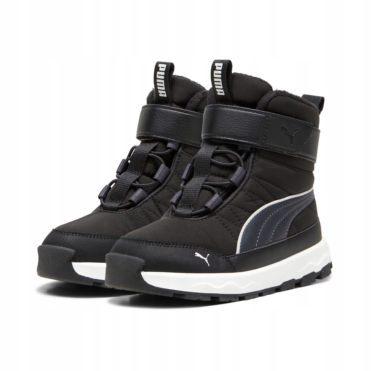 Buty dziecięce zimowe śniegowce Puma Evolve Boot ocieplane czarne 32