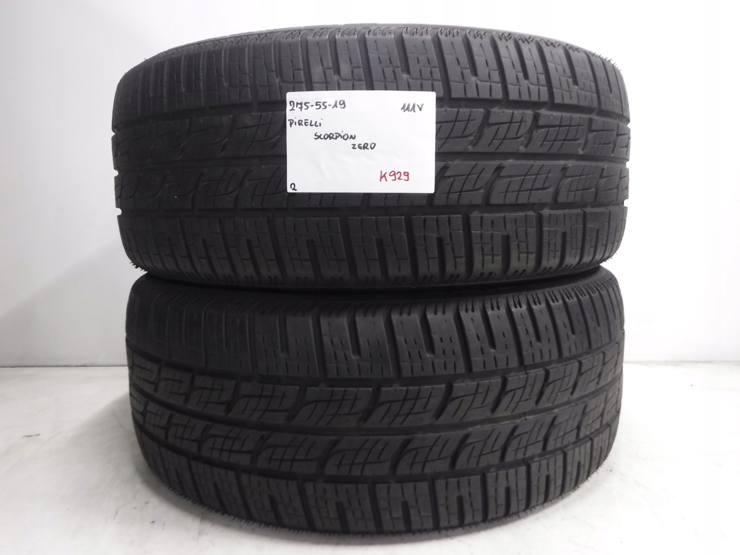 ЛІТНІ ШИНИ 275/55/19 111V PIRELLI SCORPION ZERO