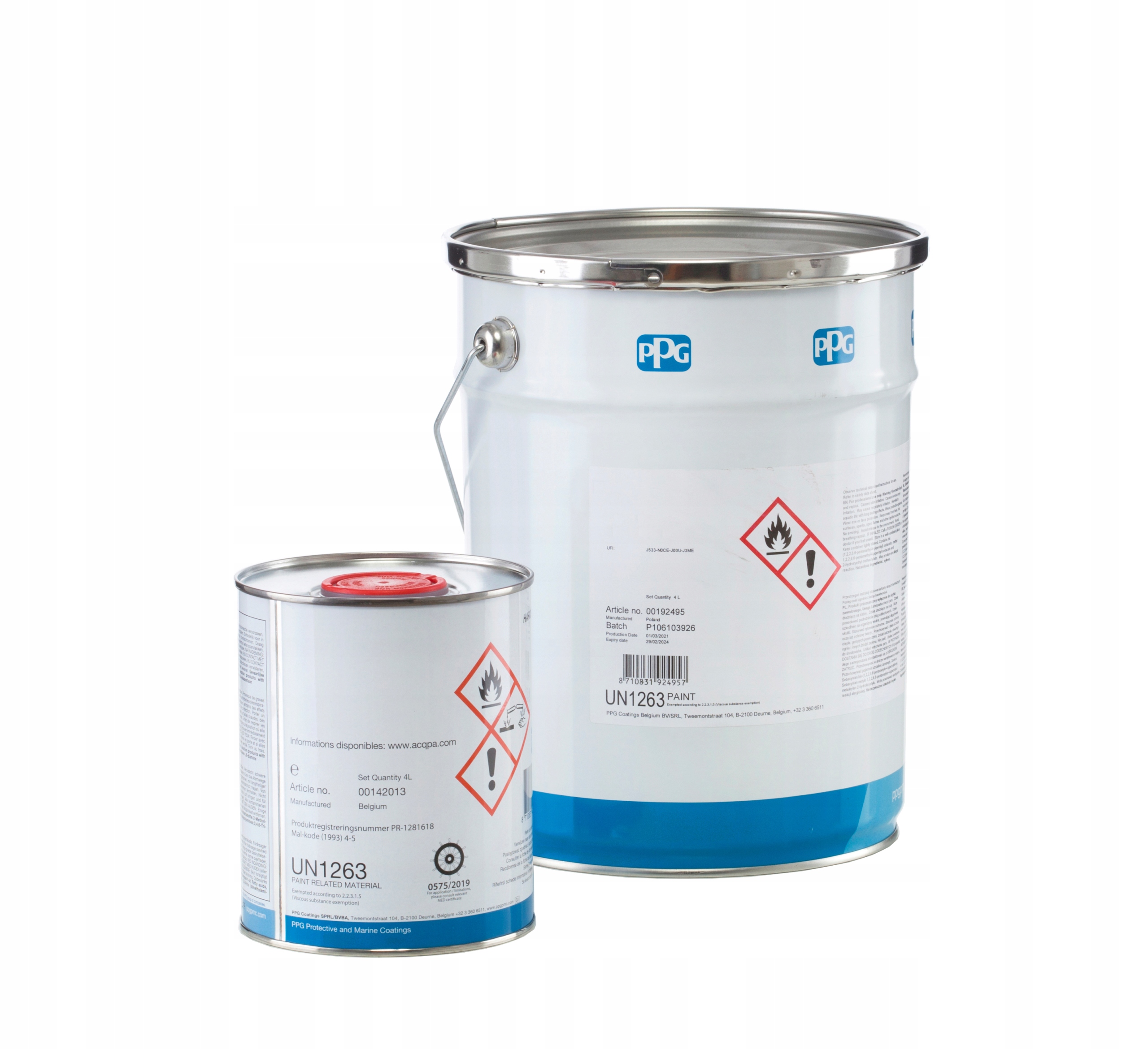 Barva Beton, loď Sigmafast 205 Ral 9007, odstín stříbrný 4L