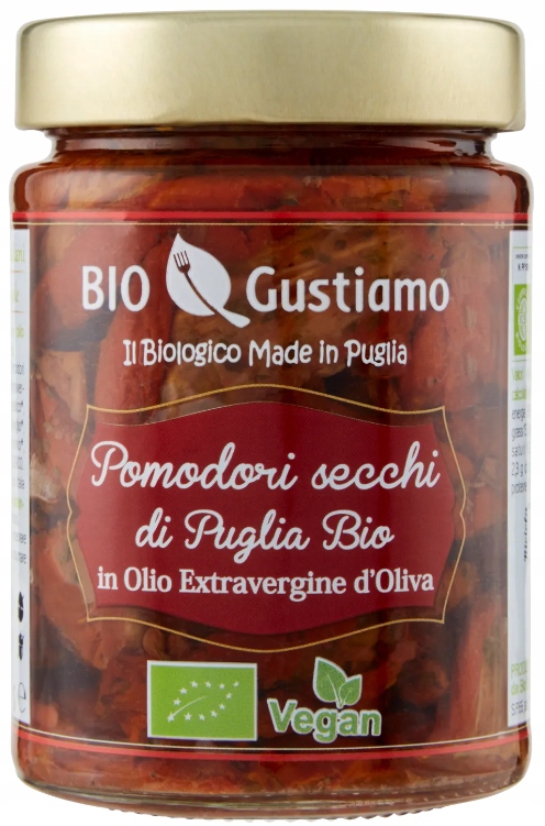 Levně Rajčata in Olio Extravergine D'Oliva 280 g Bio Gustiamo