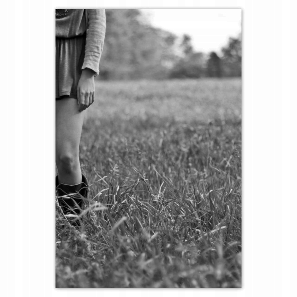 

Plakaty 40x60 Kowbojka Black and white