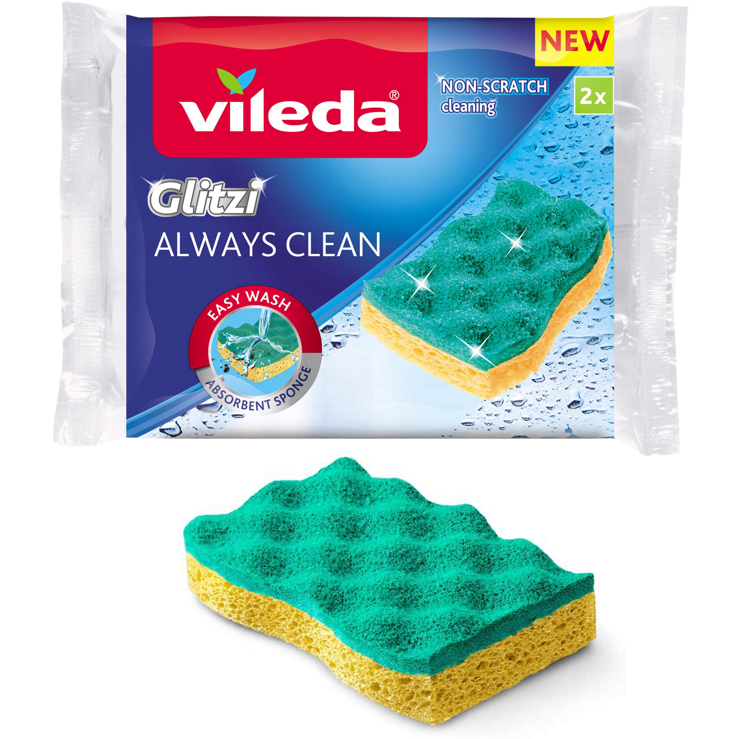 Levně Myčka nádobí Vileda Glitzi Always Clean 2 kusy