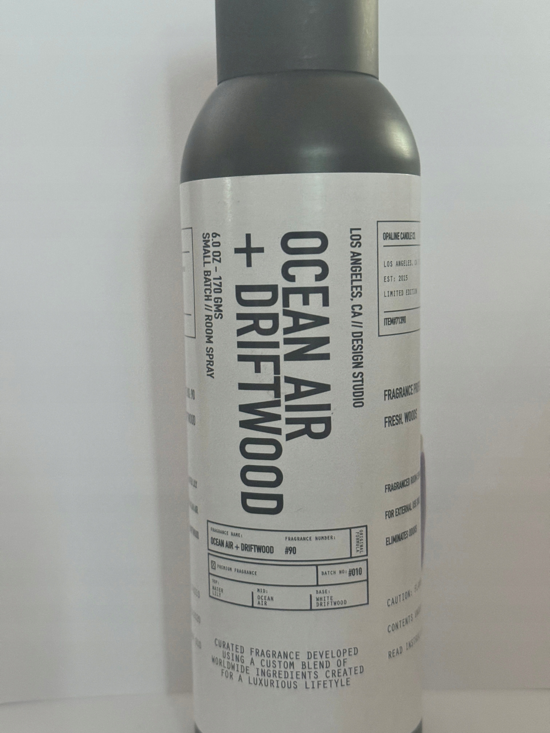 Los Angeles Ca Design Studio Ocean Air+Driftwood pro ložní prádlo a pokoj 170 g