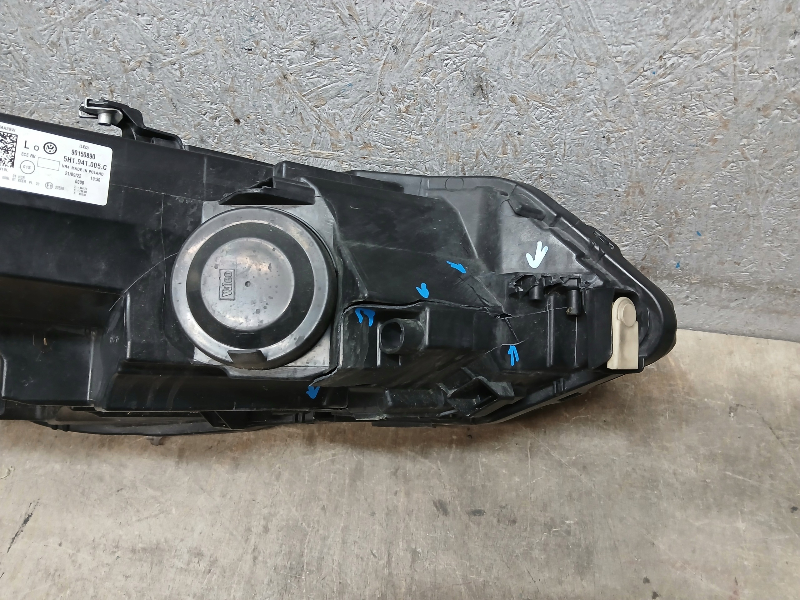 light front left VW GOLF VIII 8 FULL LED 5H1941005C