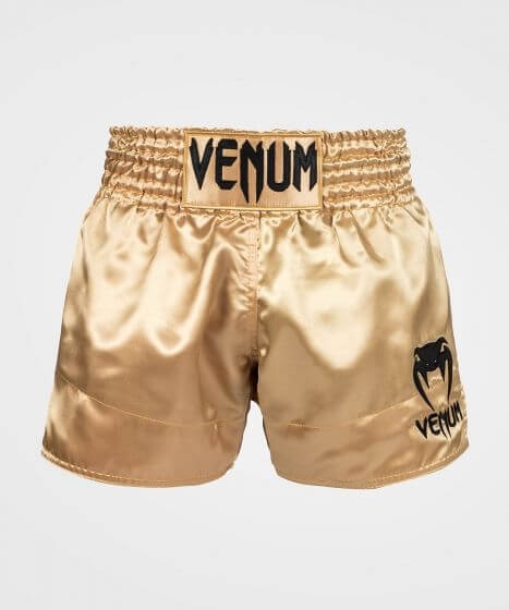 spodenki muay thai venum classic L Czarny/złoty