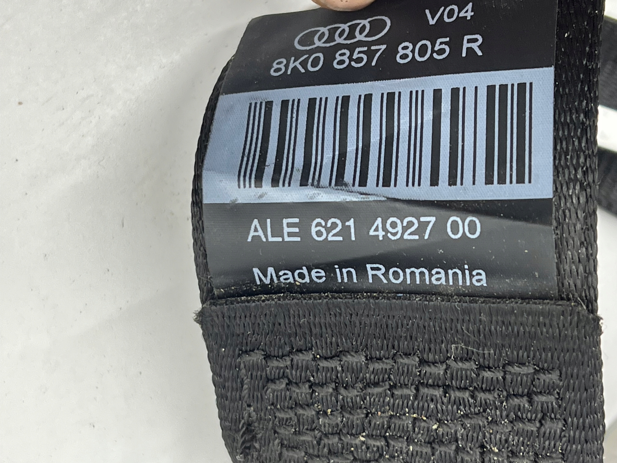 Gurten Sicherheits heck TYLY AUDI A4 B8 8K0857805R
