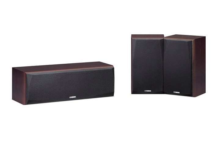Kino domowe Yamaha NS-P51 NS-F51 brązowy 190 W 5.0