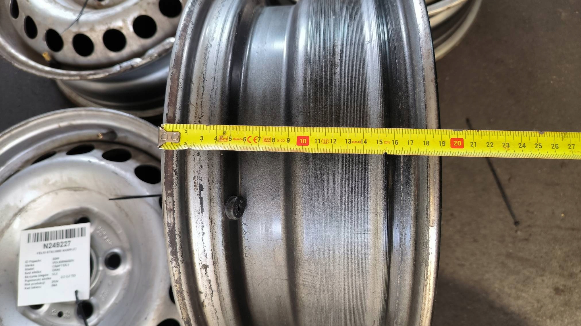 discs metal KOMPLET VOLKSWAGEN CRAFTER II