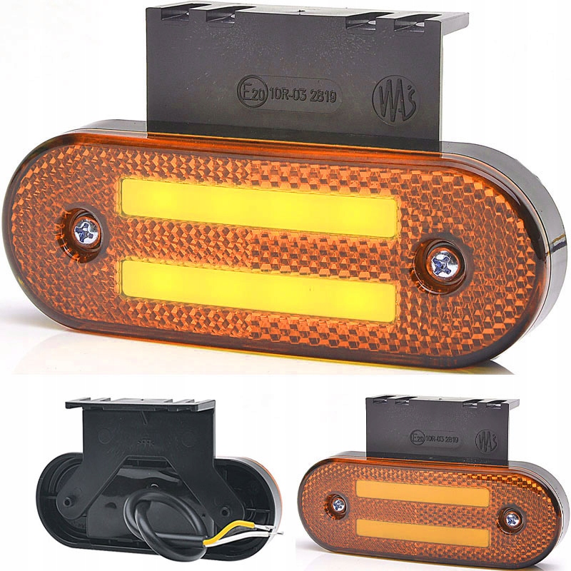 

Lampa Kierunkowskaz Led 12V-24V Migacz Boczny Waś