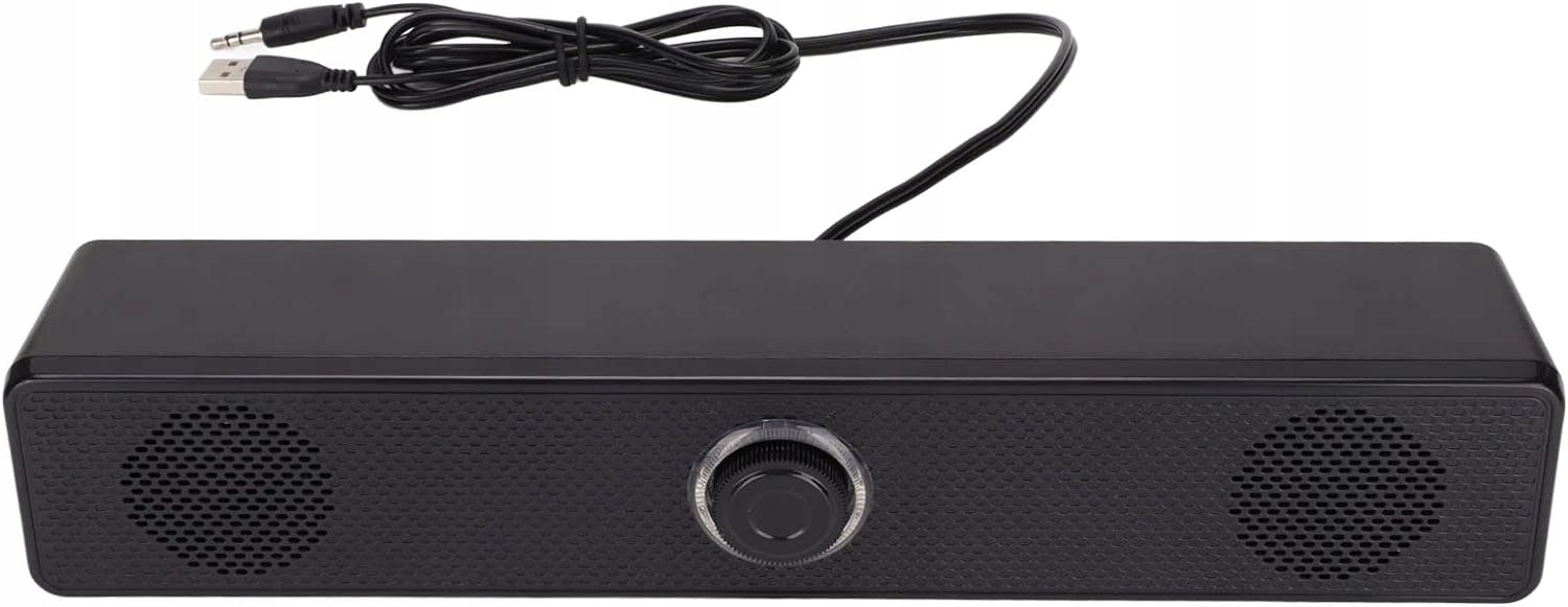 Głośnik Komputerowy, 350T Głośnik Komputerowy Soundbar 3.5mm Wejście Usb