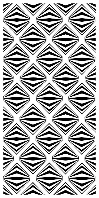 Šablona Pro Ozdobné Omítky LuxBud Panel 2 92x44 cm Moderní