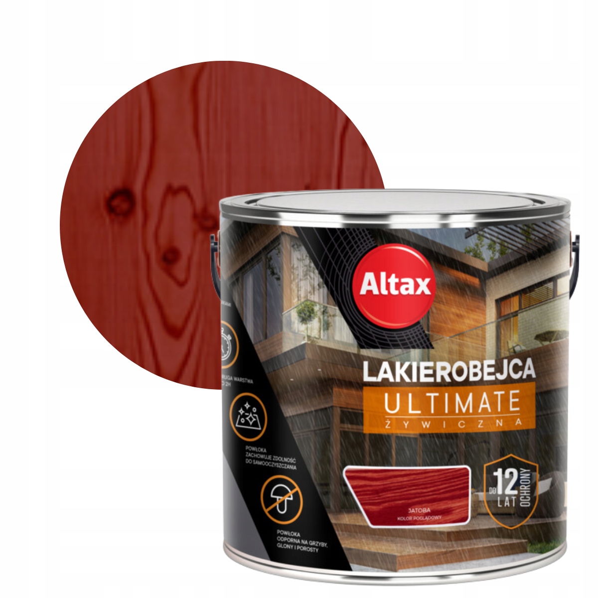 Altax Lakierobejca Do Drewna Ultimate Żywiczna 5L Jatoba