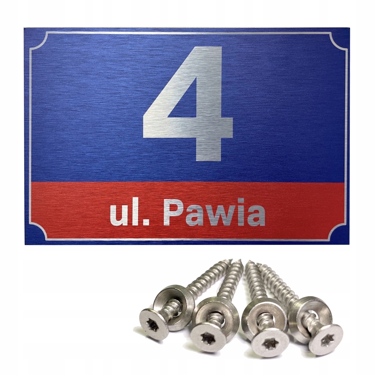 

Tabliczka adresowa numer domu tablica aluminiowa