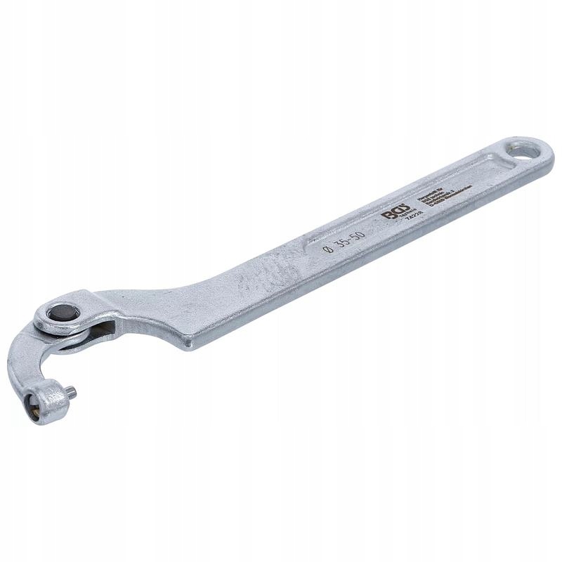Kloubový hákový klíč s trnem 35-50 mm, Bgs 74228