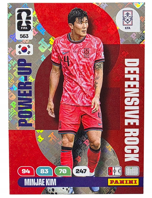 Karty Piłkarskie Panini World Cup 2026 Defensive Rock 563 Min-jae Kim